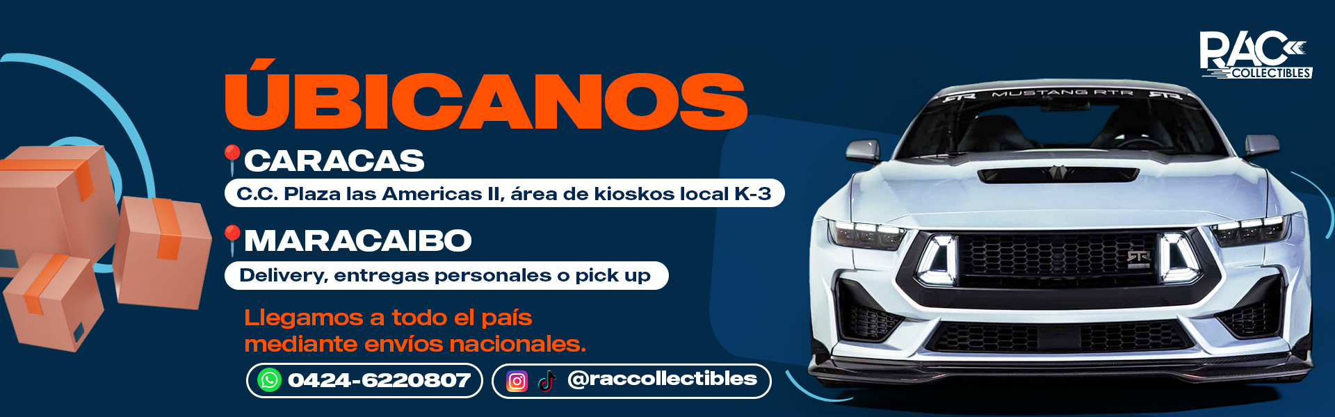 Nuevos productos disponibles en RAC Collectibles - Tiendas en Maracaibo y Caracas